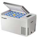 BougeRV 12 Volt Refrigerator 12V Car Fridge 23 Quart Portable Freezer Compressor Cooler 12/24V DC 110~240 Volt AC for Truck Van RV Camper SUV Travel Camping Road Trips Tailgating -7℉~50℉